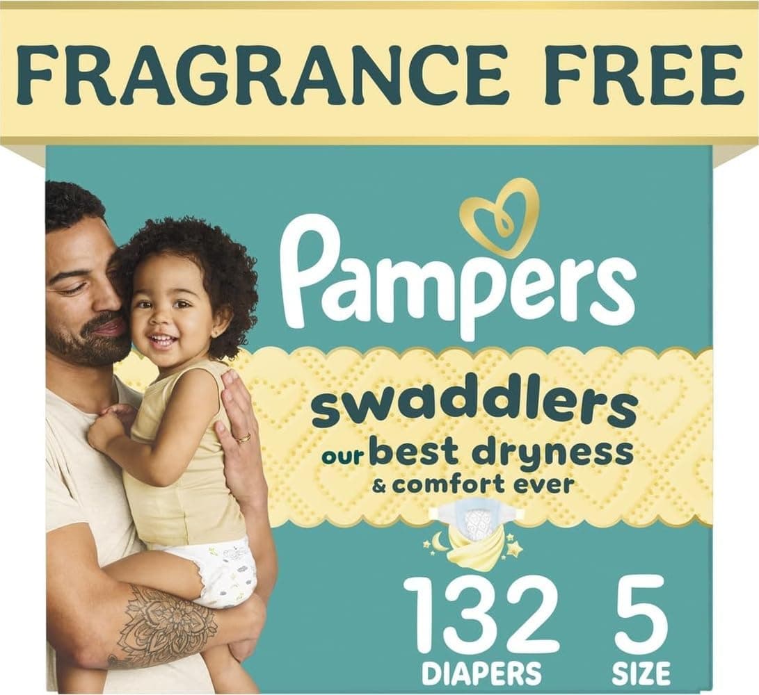 Pampers Swaddlers Diapers (Size 5)