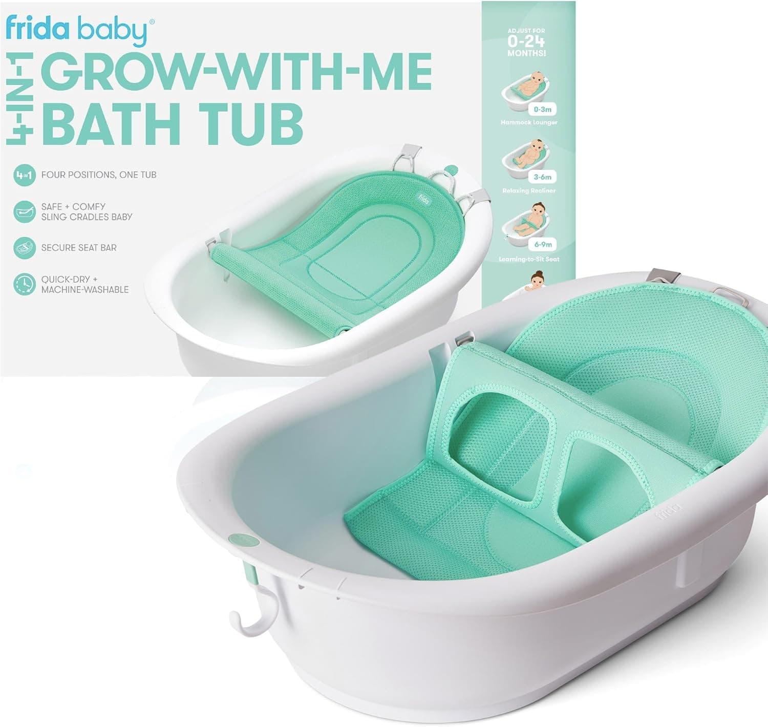 Grow-with-Me Bathtub