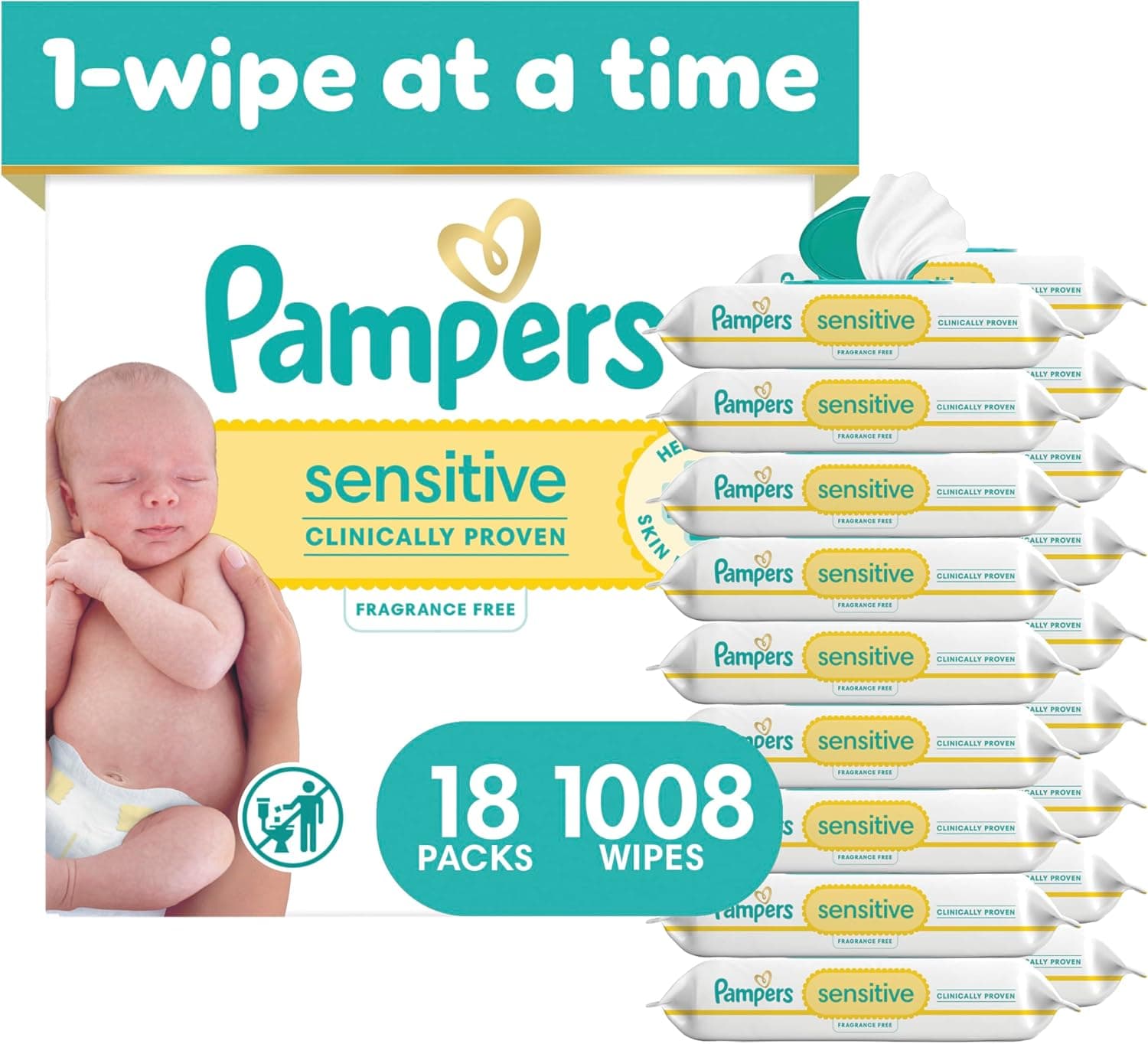 Pampers Sensitive Baby Wipes