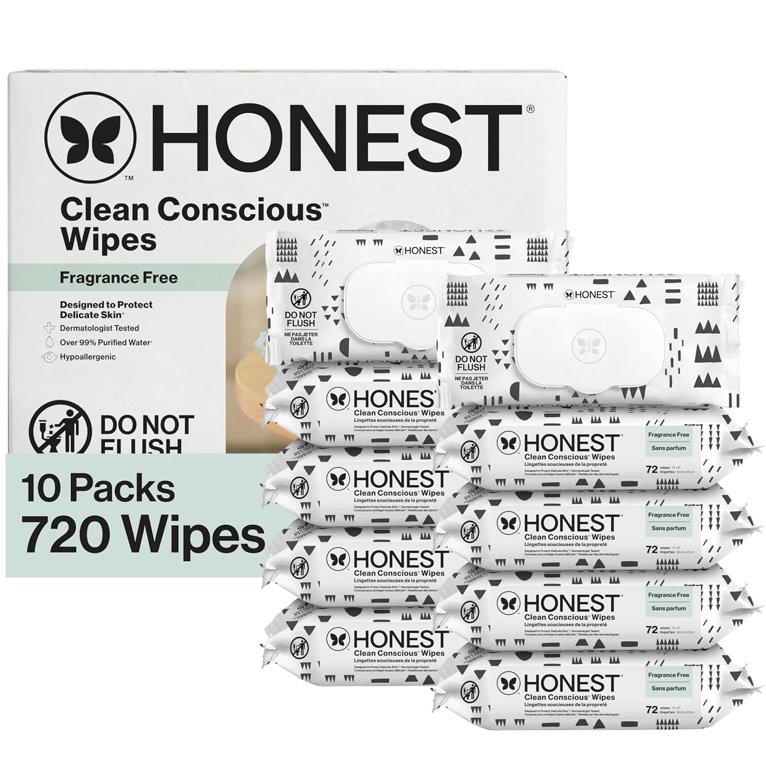 Honest Company Multi-Use Baby Wipes